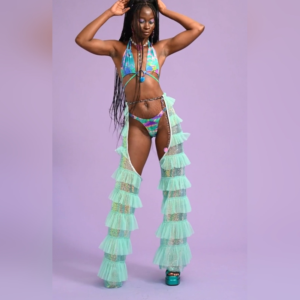 Intergalactic Rodeo Thong Western Pattern - Picture 9 of 12